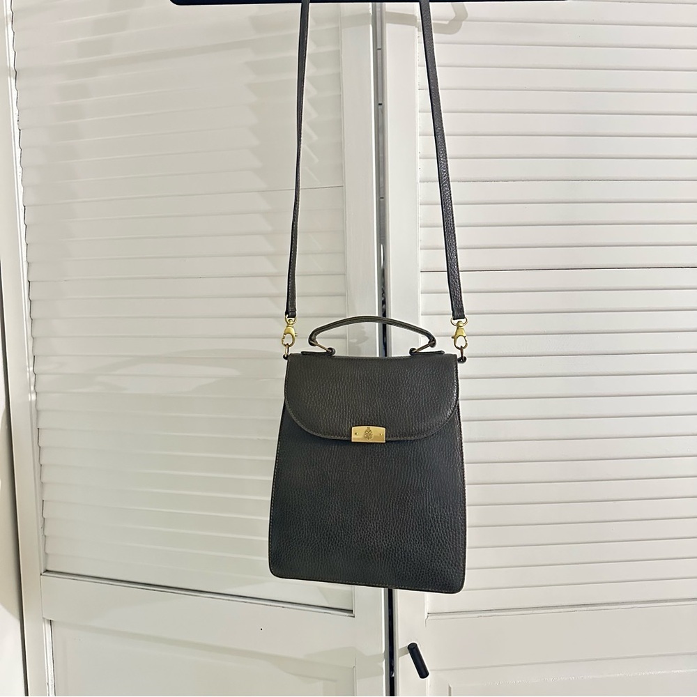 Vintage Mark Cross Leather Crossbody Bag- Excellent Condition - Picture 3 of 6